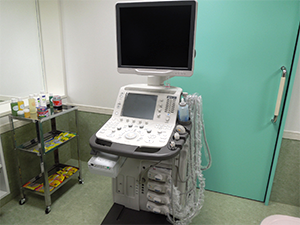 超音波診断装置（CANON　Aplio　300）